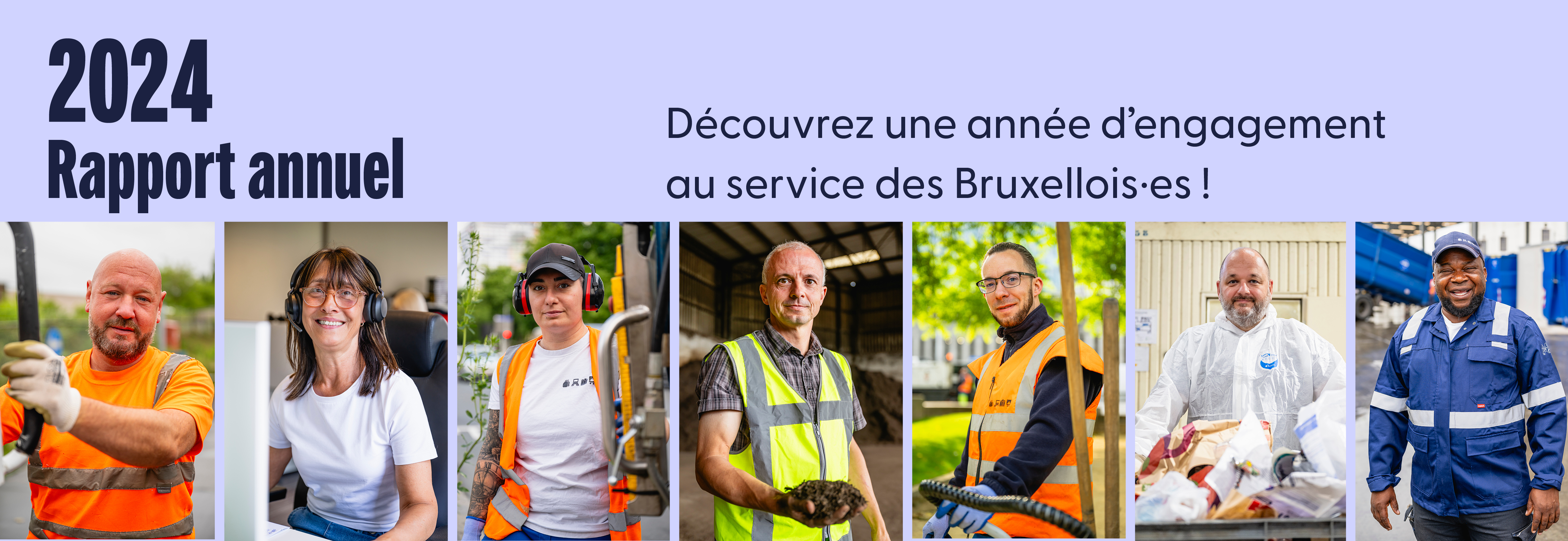 2024 Rapport annuel : Découvrez une année d'engagement au service des Bruxellois·es !